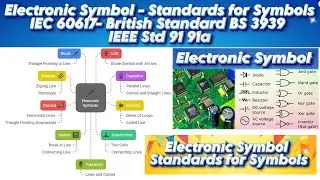 Электронный символ | Стандарты символов | IEC 60617 | Британский стандарт BS 3939 | IEEE Std 91 91a