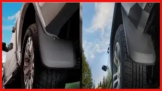 Husky Liners Mud Guards  Front Mud Guards   Black  58201  Fits 2015 2020 Chevrolet Suburban