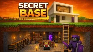 I Made a Secret Base In Minecraft 🤯        GAMER SMP 
