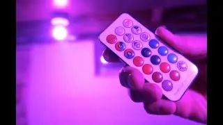Improve Mood! With an RGB Remote Color Change Light Bulb
