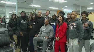 Secretary of State visits Albany High, highlights trade programs