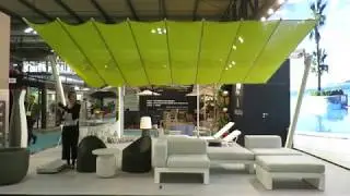 FIM - Flexy Zen freestanding retractable shading system - how to use
