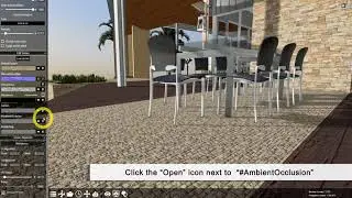 How to change the render material with PBR