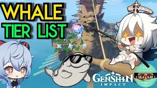 The Ultimate Whale Tier List | All Types of Whales Defined in Gacha Games | Genshin Impact