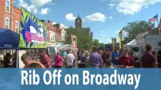 Car Tunes on Main and Rib-Off on Broadway in Downtown Findlay