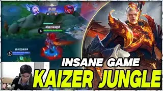 TEAM WIPED? NO PROBLEM! 🤯 INCREDIBLE 1V5 KAIZER COMEBACK WIN (ENGSUB/HOK)