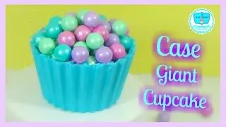 Case for Giant Cupcake | How to Make Giant Cupcake Shell Basics 5 | Sweet Maniacs 💜