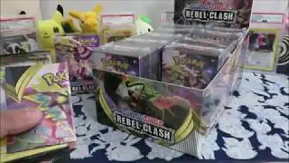 Opening an ENTIRE CASE of Pokemon REBEL CLASH Prerelease Kits!