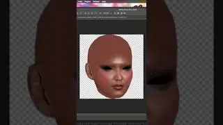 SIMS 4 | WIP LIZZO FACE MASK WITH EARS #PHOTOSHOP 3D #shorts