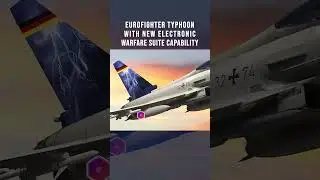 Eurofighter with new Electronic Warfare Capability #eurofighter #jetfighter #paffalcons