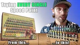 Watching How Speed Paints Look When Dry / DJ Crazy Feelings