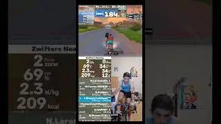 Zwift Cycling Workout Short 12.09.2025 zs #zwift #cycling #indoor #trainer #roadbike #mtb #cardio
