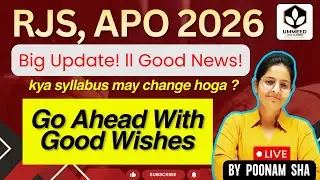 RJS, APO Exam 2026 || Good News || Syllabus? || Total Post 80+ & 350+ || नि:शुल्क कोर्स || #law