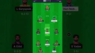 Dream 11 Hidden Grand League pics of today SMP vs NRK Match | TNPL T20 | Mayank Shekhawat