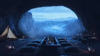Heavy Rain Noise for Night Sleep | A Safe Sound for Overthinking Minds