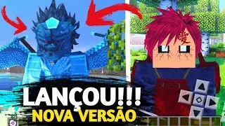 IT'S OUT! NEW NARUTO 5D ADDON, NEW HAIR, HYUUGA CLAN, BYAKUGAN! UPDATED MINECRAFT BEDROCK ADDON 1.21