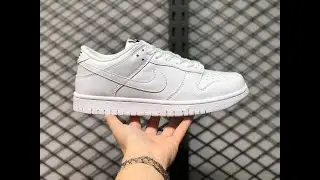 Nike Dunk Low - Triple White (2021) UNBOXING