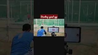bowling speed app in mobile #shorts #viralshorts