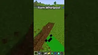 Minecraft Item Whirlpool🌀🤯 #minecraft #shorts