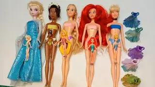 Red VS Blue Food DessertMukbang 빨간색 파란색 디저트 먹방 #DUBYBUBA 도나#disneyprincessdolls