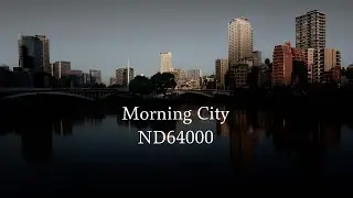 朝の都市を長秒露光で撮るPOV