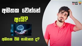අපට අමතක වෙන්නෙ ඇයි ? |Brain Fact |Apata amathaka wenni ai?