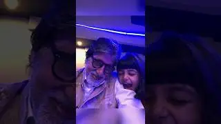 Aaradhya Bachchan with her dada and family #amitabhbachchan #aaradhya #family #shorts