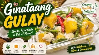 Ginataang Gulay/pamalit pag walang bagoong