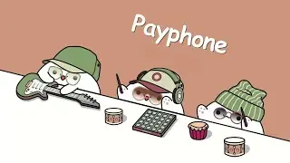 Bongo Cat &ndash; Payphone (Cover Version) 🎧