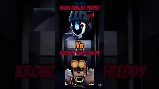 Dark Knight Puppet Vs Kronos Endo Freddy In Fntd #fnaf #fntd #shorts #viral