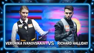 VERONIKA IVANOVSKAIA (GER) VS RICHARD HALLIDAY (ZA) | 2024 JOY Heyball Masters Bayannur Station