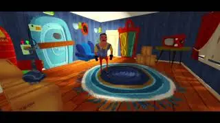 HELLO NEIGHBOR ALPHA 2 DESTROYING WINDOW SOUND EFFECT! [JUMPSCARE] #robloxplayer #gaming #roblox 