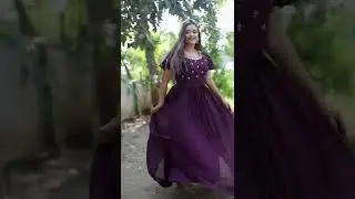 Gorgeous grape wine dress