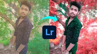Black and Red tone Lightroom photo editing||Lightroom editing||Background colour change||#lpeditzone