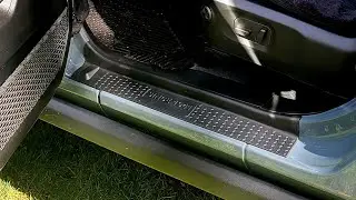 Jeep Wrangler  sill gaurd protection