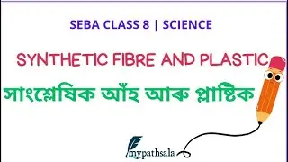 SEBA Class 8 Science | Lesson 3 | Synthetic Fiber and Plastic | #trending #youtube #seba #ncert