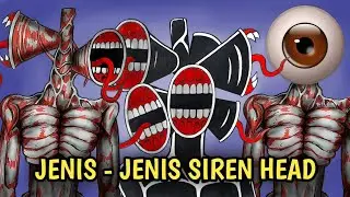 Jenis Jenis Monster Siren Head Paling Seram (Trevor Henderson & Leovincible) || DRAWSTORY