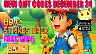 Mew2 Strikes Back | New Gift Code December 24 | Mew2 Strikes Back Redeem Codes