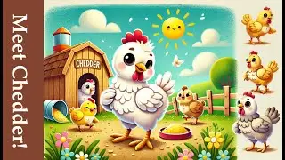 Meet Chedder the Chicken | Andy's Animals! Fun Kids Songs!
