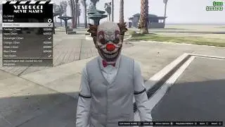 How to look like Pennywise in GTA 5 online!!!!!!