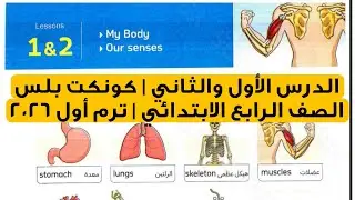 اول حصة في منهج كونكت بلس للصف الرابع الابتدائي ! شرح وحل الدرس الأول والثاني ترم أول 2026