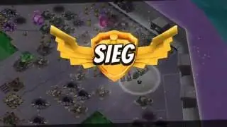 Boom Beach! Mega Crab Stage 19! 1 Attack! Clear!
