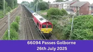 66094 Passes Golborne - 26th July 2025