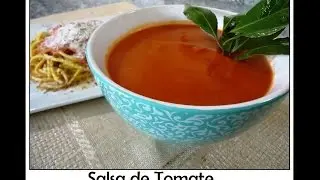 SALSA DE TOMATE base para utilizar en muchas recetas