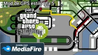 mod de GPS estilo gta 5 para GTA SA ANDROID