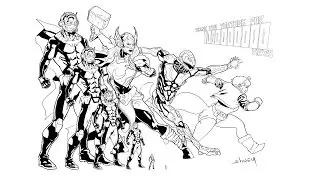 Thank YOU for 1 Billion Views! - Marvel Time-Lapse Drawing by Will Sliney