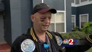 Veteran attacked after trying to stop animal abuse