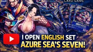 First YouTube video, One Piece booster box opening 