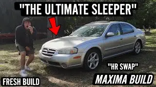 Buying A Budget Friendly Project Car - A Sleeper Nissan Maxima Hr Swap Build Part 1