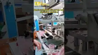 Semi-automatic silk screen machine and hot stamping machine for glass cup/bottle